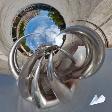 360 Grad Skulptur Toutes Directions  Ruhr Universitaet Bochum 
